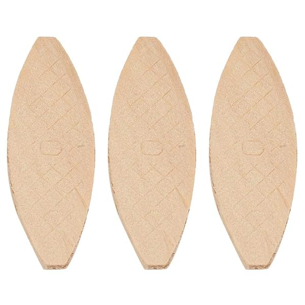 100pcs Wood Joining Biscuits - Essential Joiner Accessories for Perfect Wood Board Docking