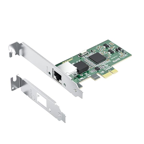 10Gtek Gigabit Ethernet PCI Express NIC Network Card Intel 82573 Controller Single RJ45 Support Windows Server Freebsd VMware