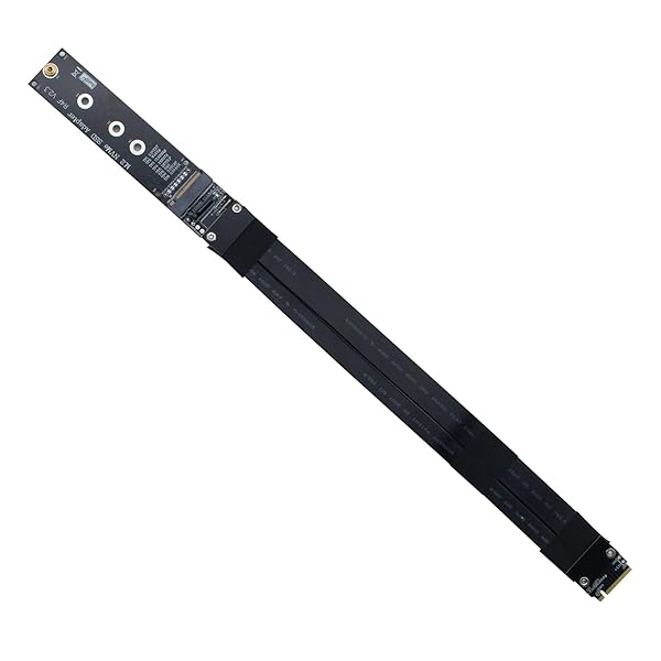 10Gtek M2 NVMe SSD Extension Cable 280mm PCI-E 30 x4 Full Speed Solid State Drive Extension Cable