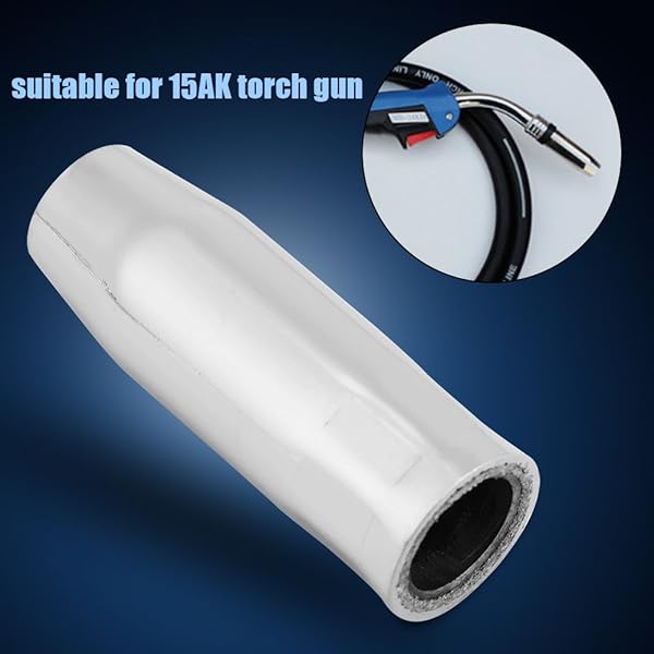 11Pcs Nozzle Tip Holder Kit for 15AK MIG Welding Torch Accessory Compatible with MB15 15AK MIG Welding Torch - Image 3