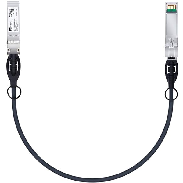 H!Fiber.com 1.25G SFP DAC Cable 0.5M - Passive Direct Attach Copper for Cisco, Meraki, Ubiquiti & More