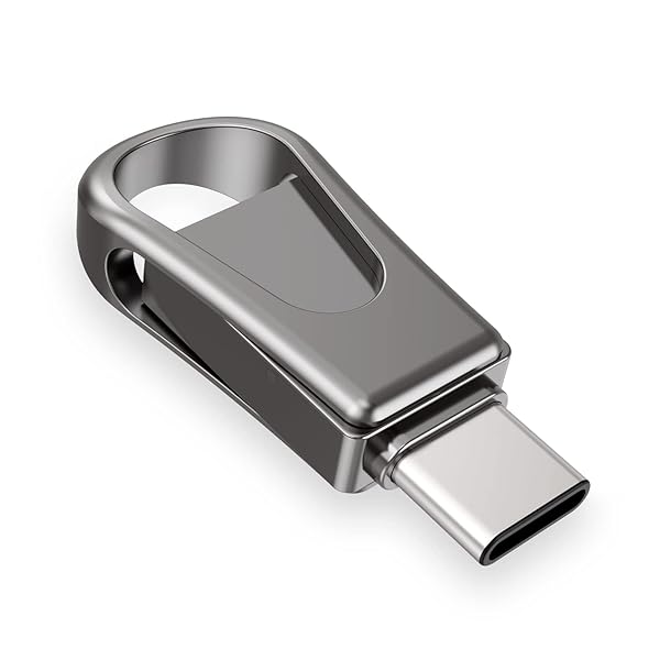 128GB USB C Flash Drive - 2-in-1 USB 3.0 Thumb Drive for Android, Tablets & MacBook - Image 2