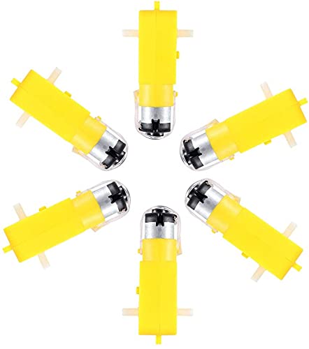 12pcs TT Motor DC Electric Motor 3V-6V Dual Shaft Geared Motor Magnetic Gearbox Engine Motor for DIY Smart Car Robot Toys Cars Chassis Models - Image 5