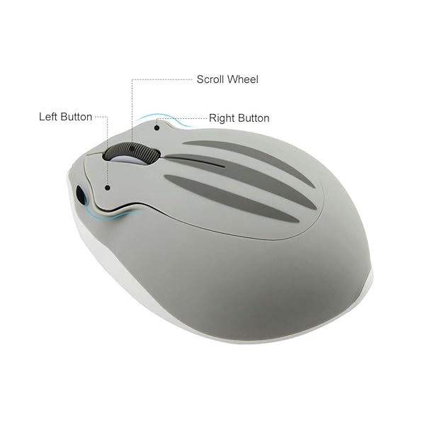2.4GHz Cute Hamster Wireless Mouse - Quiet, Portable, 1200DPI USB Optical Mice for PC, Laptop, Kids & Gifts - Image 5