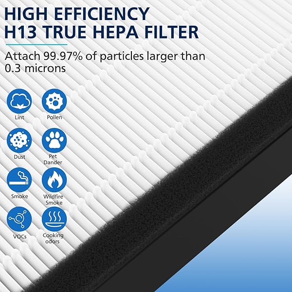 3 Pack FLT4825 True HEPA Filter Replacement for G Guardian Air Purifier Models AC4825 AC4300 AC4800 AC4850PT AC4900CA AC4820 AP2200CA - Image 6