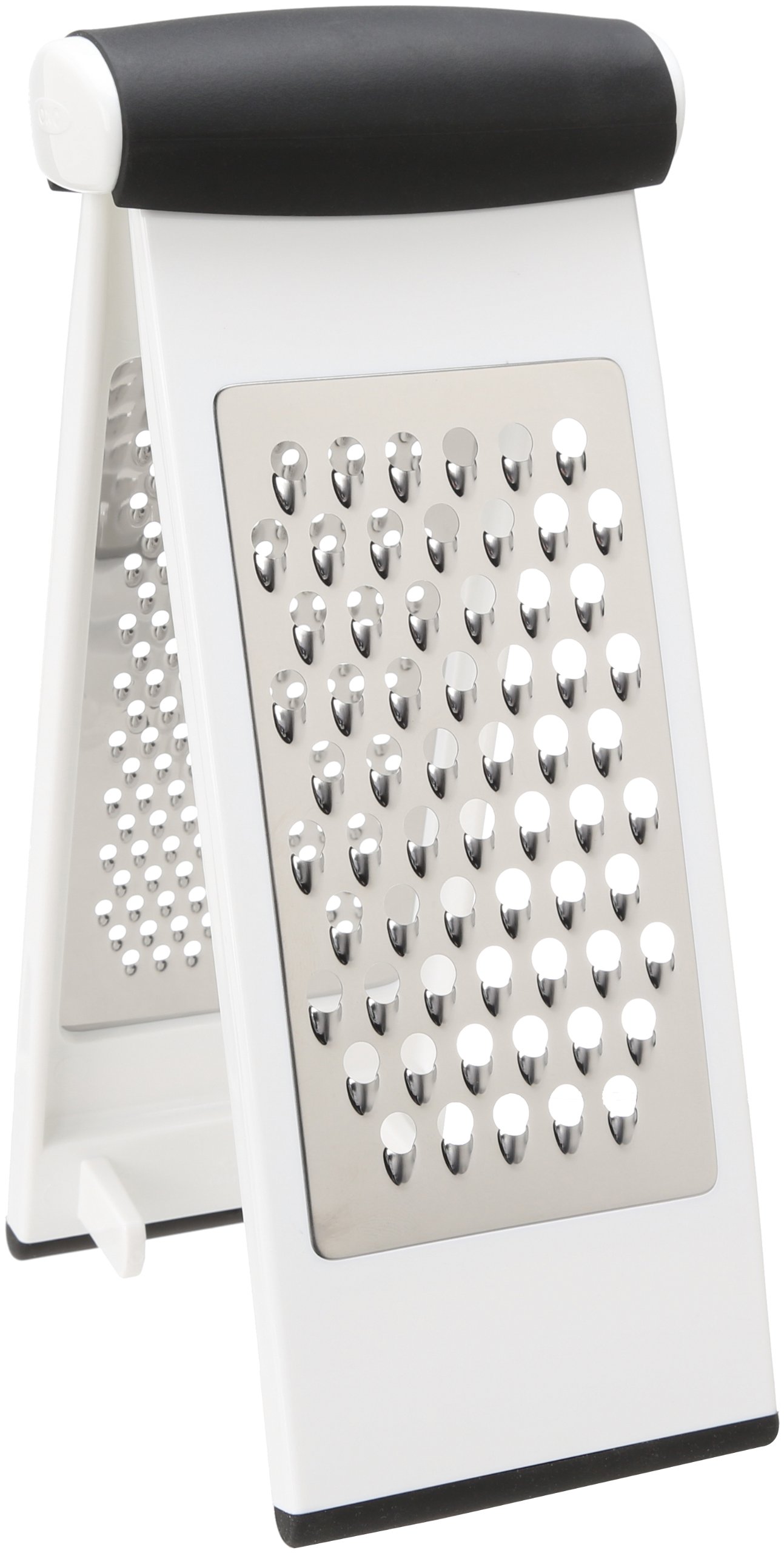 OXO Good Grips Multi Grater 32780 - Versatile Kitchen Tool for Effortless Grating & Slicing in White