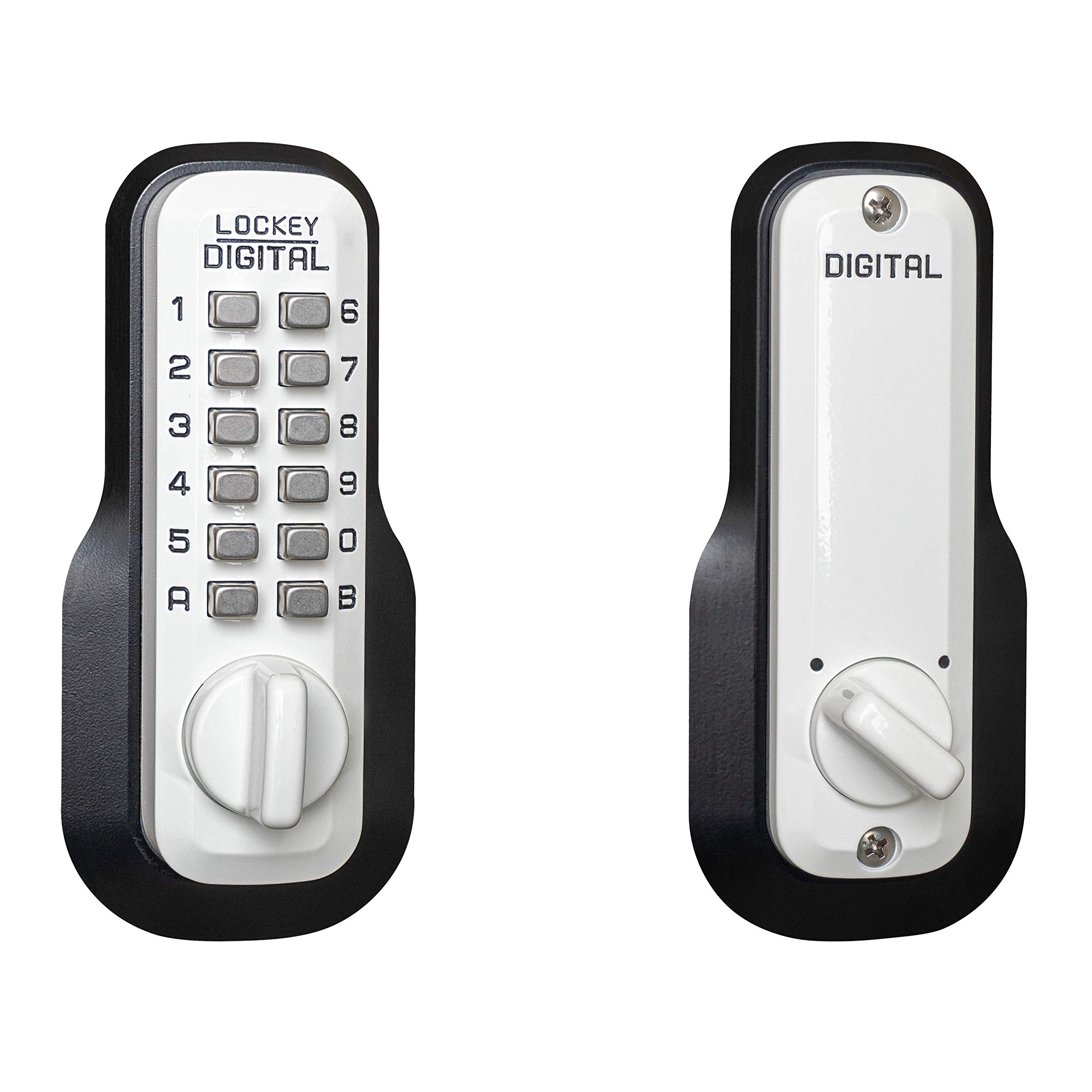 Lockey USA M210WH Keyless Deadbolt: Secure, Stylish, and Easy to Install