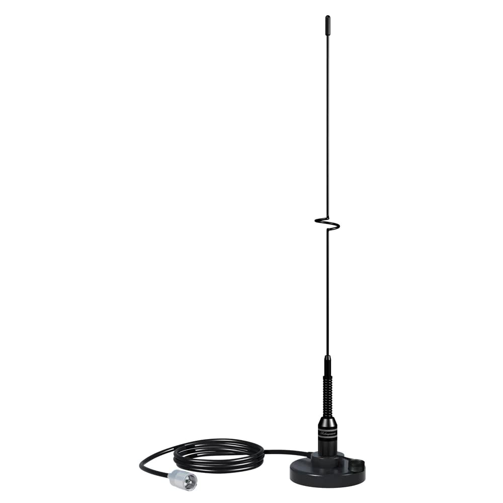 Shakespeare 5218 VHF Magnetic Mount Antenna - 19 Inch Black for Superior Marine Communication