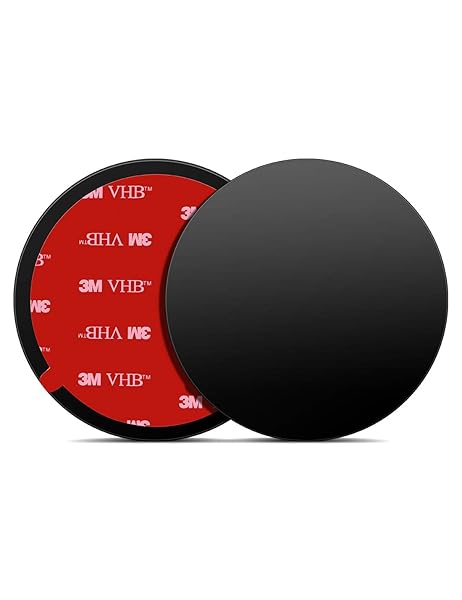 3M VHB Sticky Adhesive Pad Replacement for Dashboard Dash Cam Suction Cup Mount 80 mm 3.15 Inch Circle Double Sided
