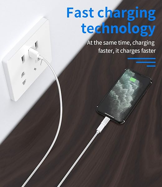 3-Pack USB C to Lightning Adapter for iPhone & iPad - Fast Charging & Data Transfer Compatible with iPhone 11/12/7/XR/Pro Max - Image 9