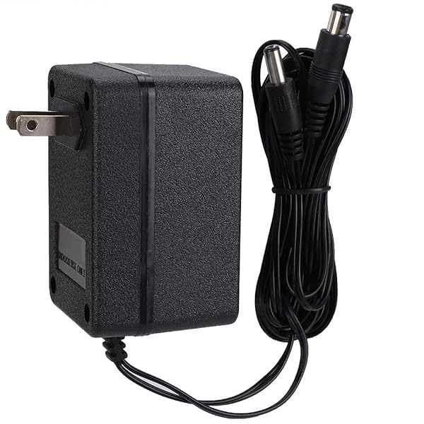3-in-1 Portable ABS Power Adapter for NES/SNES/Genesis - 100-240V Replacement Supply