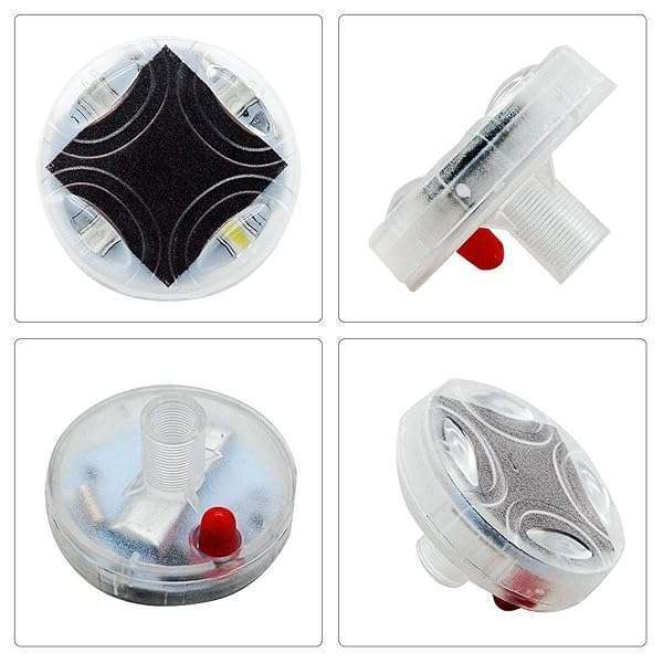 4 Pcs LED Solar Wheel Tire Lights - Waterproof Strobe Lamps for Cars, Motorcycles & Bikes | MACHSWON Colorful Hub Kit - Image 5