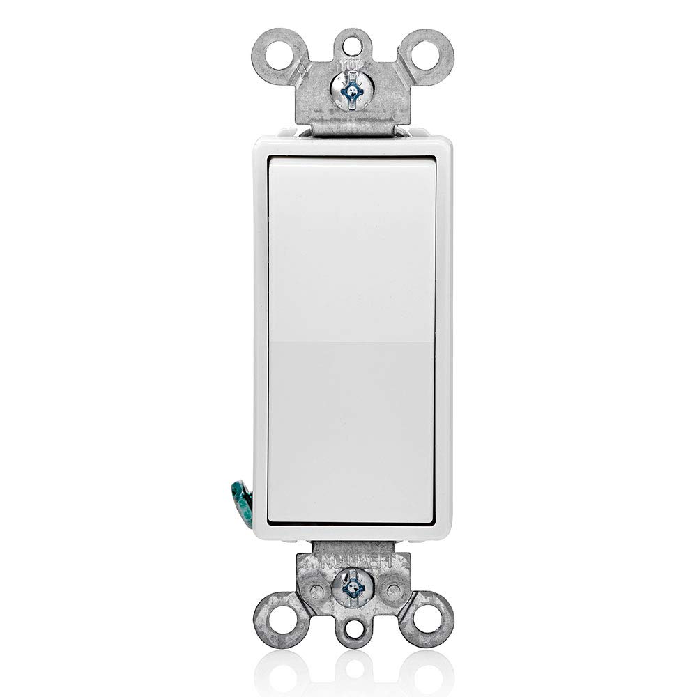 Leviton Leviton 05604 15 Amp 4-Way Decora Switch - Reliable White Light Control for Your Home