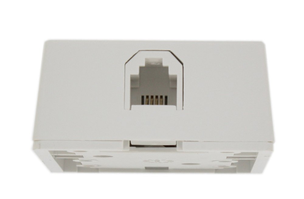 Leviton Leviton 4625A-24W 6P4C Surface Mount Jack - Type 625A2, Screw Terminal, White | Buy Now!