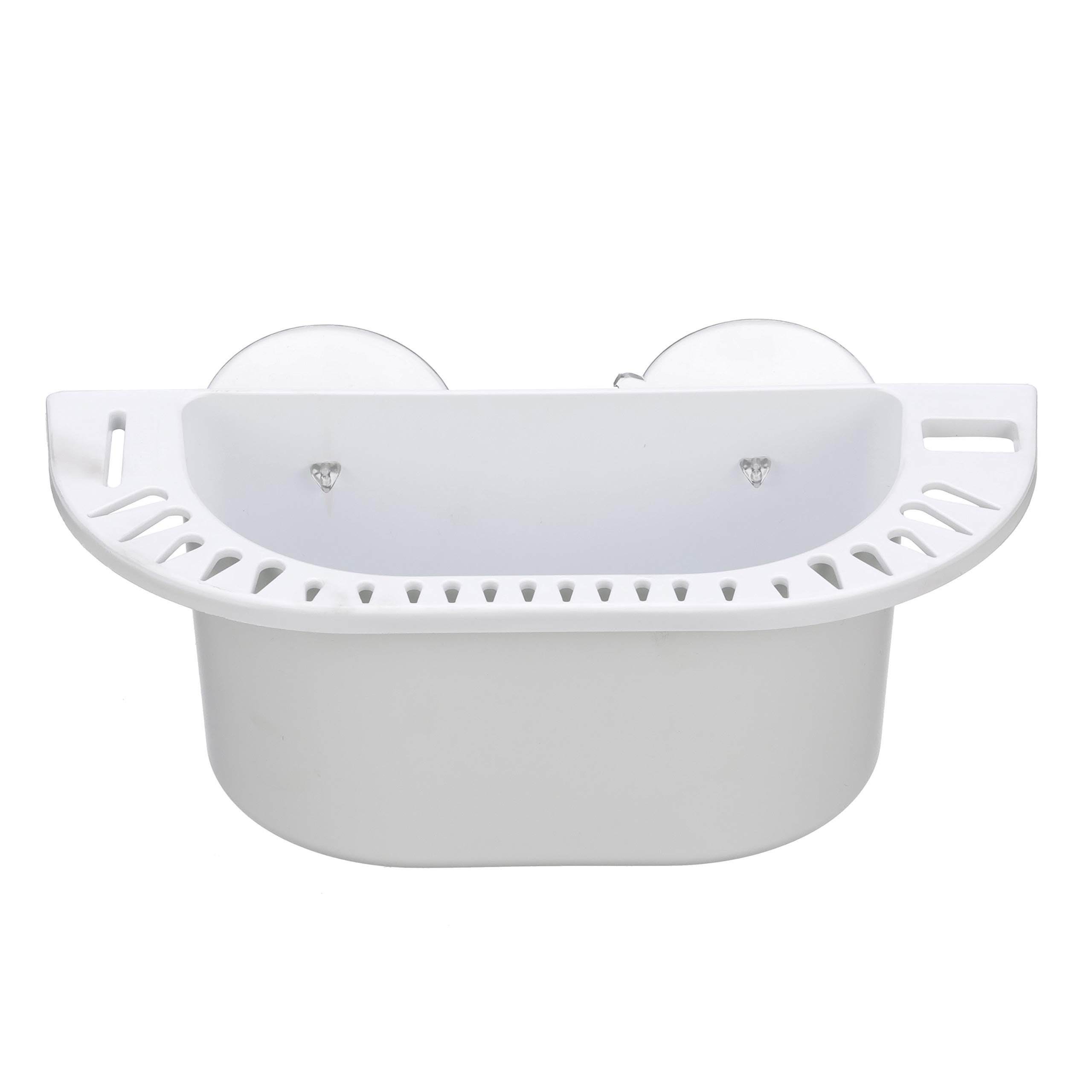 SEACHOICE Seachoice Cockpit Organizer with 3 Suction Cups - Easy Mounting for Boats, White