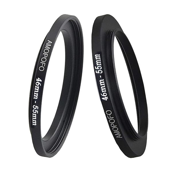 46mm to 55mm Camera Filter Ring - Compatible with All Brands for UV, ND, CPL Filters - Image 5