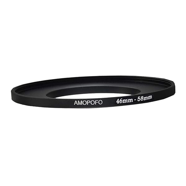 46mm to 58mm Camera Filter Ring Adapter - Compatible with All Brands for UV, ND, CPL Filters - Image 4