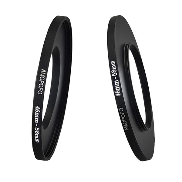 46mm to 58mm Camera Filter Ring Adapter - Compatible with All Brands for UV, ND, CPL Filters - Image 5