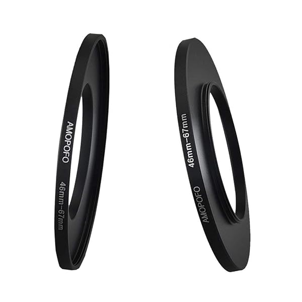 46mm to 67mm Camera Filter Ring - Compatible with All Brands for UV, ND, CPL Filters - Image 5