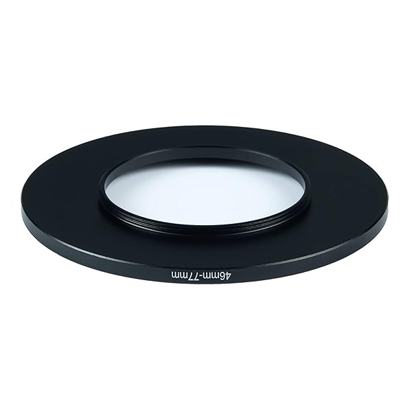 46mm to 77mm Step-Up Ring Filter Adapter - Metal UV ND CPL Compatible with All Brands - Image 5