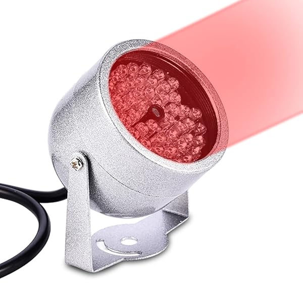 Pomya 48 LED IR Illuminator Waterproof Infrared Night Vision Light for CCTV Security Camera