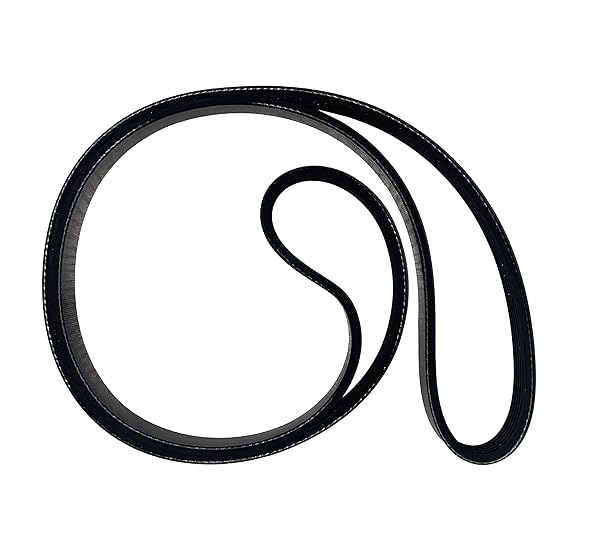 Delixike "490J6 BT003100AV Air Compressor Drive Belt - Compatible with Campbell Hausfeld 49" Micro 6-Rib Poly-V Belt"