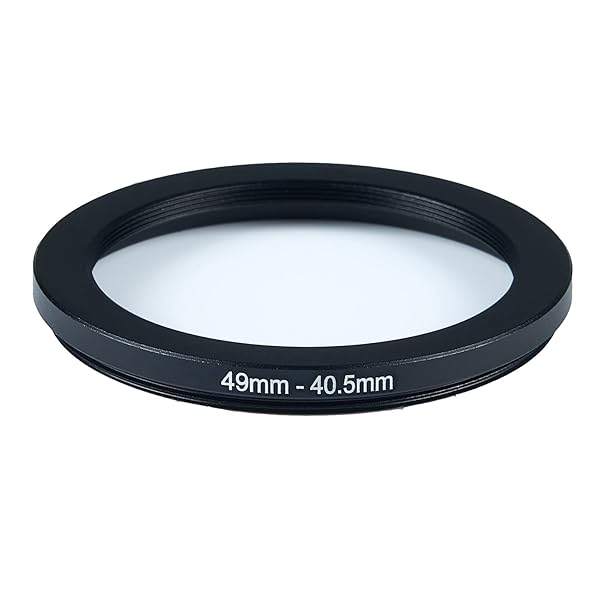 49mm to 40.5mm Step-Down Ring Filter Adapter - Metal UV ND CPL Compatible with All Brands - Image 4