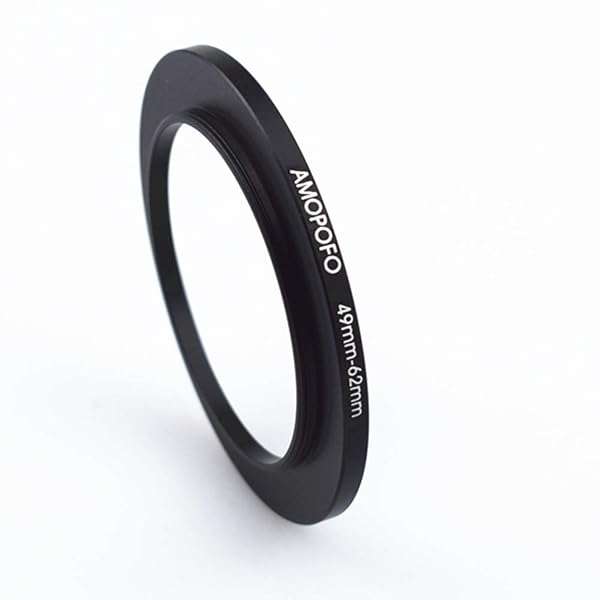 49mm to 62mm Metal Step Up Ring Adapter for Canon, Nikon, Sony & Fuji - CNC Machined for UV, ND, CPL Filters - Image 5
