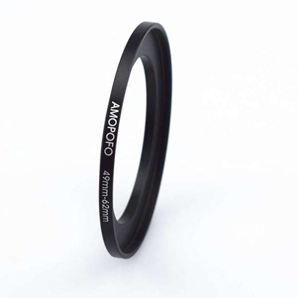 49mm to 62mm Metal Step Up Ring Adapter for Canon, Nikon, Sony & Fuji - CNC Machined for UV, ND, CPL Filters - Image 6