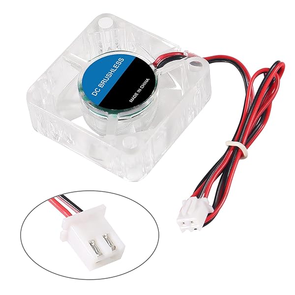 4Pcs 3010 RGB Fan 30mm Color LED DC 24V Brushless Cooling Hydraulic Bearing 30x10mm 2PIN for Efficient Cooling Solutions - Image 4