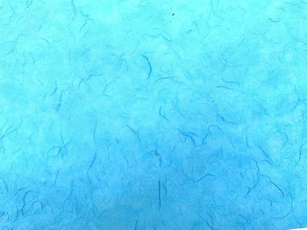 50 Sheets Mixed Colors A4 Thin Natural Fiber Mulberry Paper for Art Tissue Washi Craft and DIY Projects - Image 5