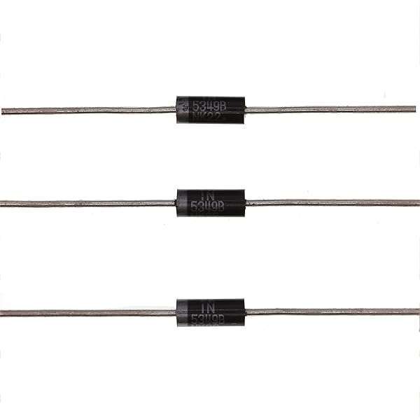 HUABAN 50PCS 1N5349B Power Zener Diodes 5W 12V - Axial T-18 Case for Reliable Performance