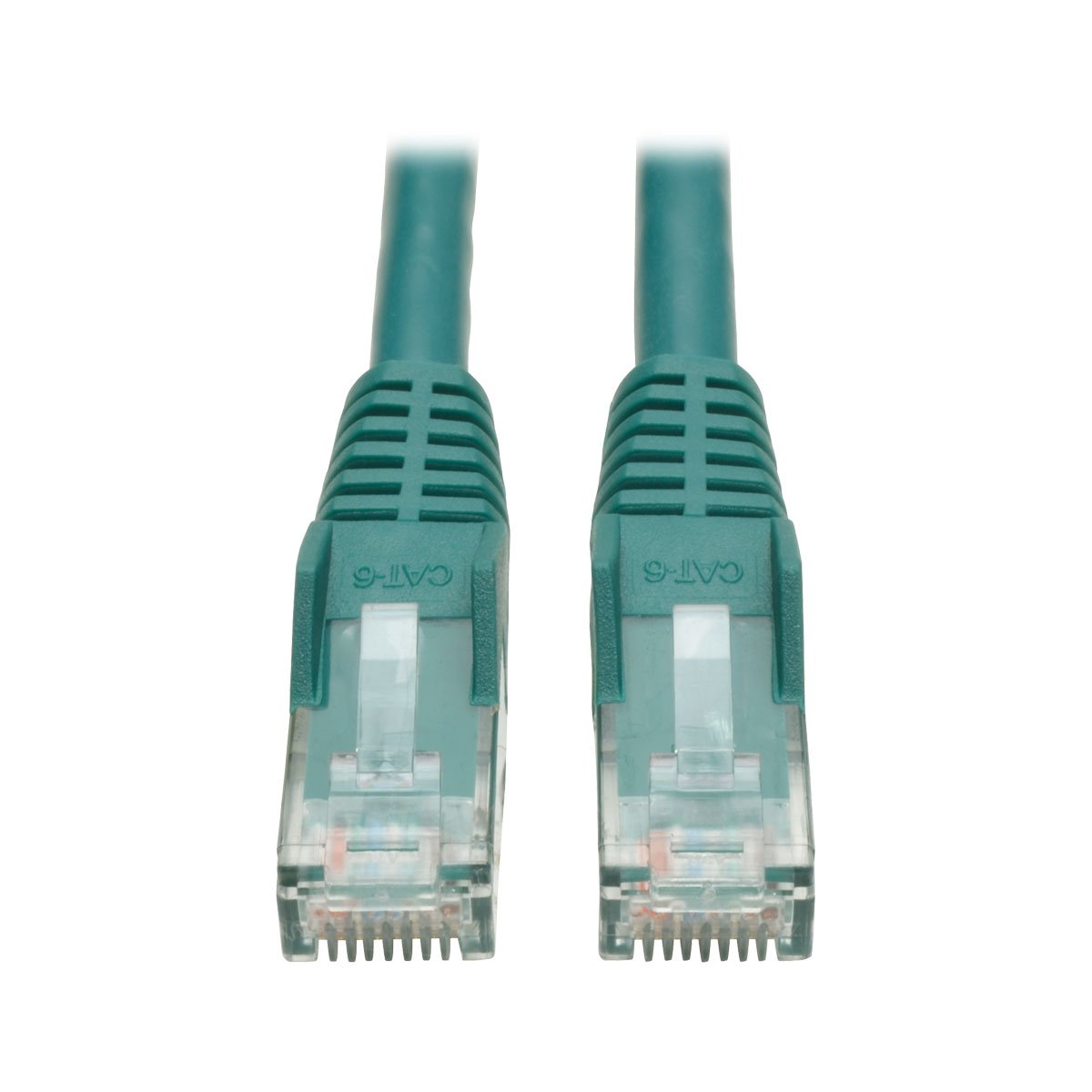 Tripp Lite 14-ft Cat6 Gigabit Snagless Patch Cable (RJ45 M/M) - Green for Fast Networking