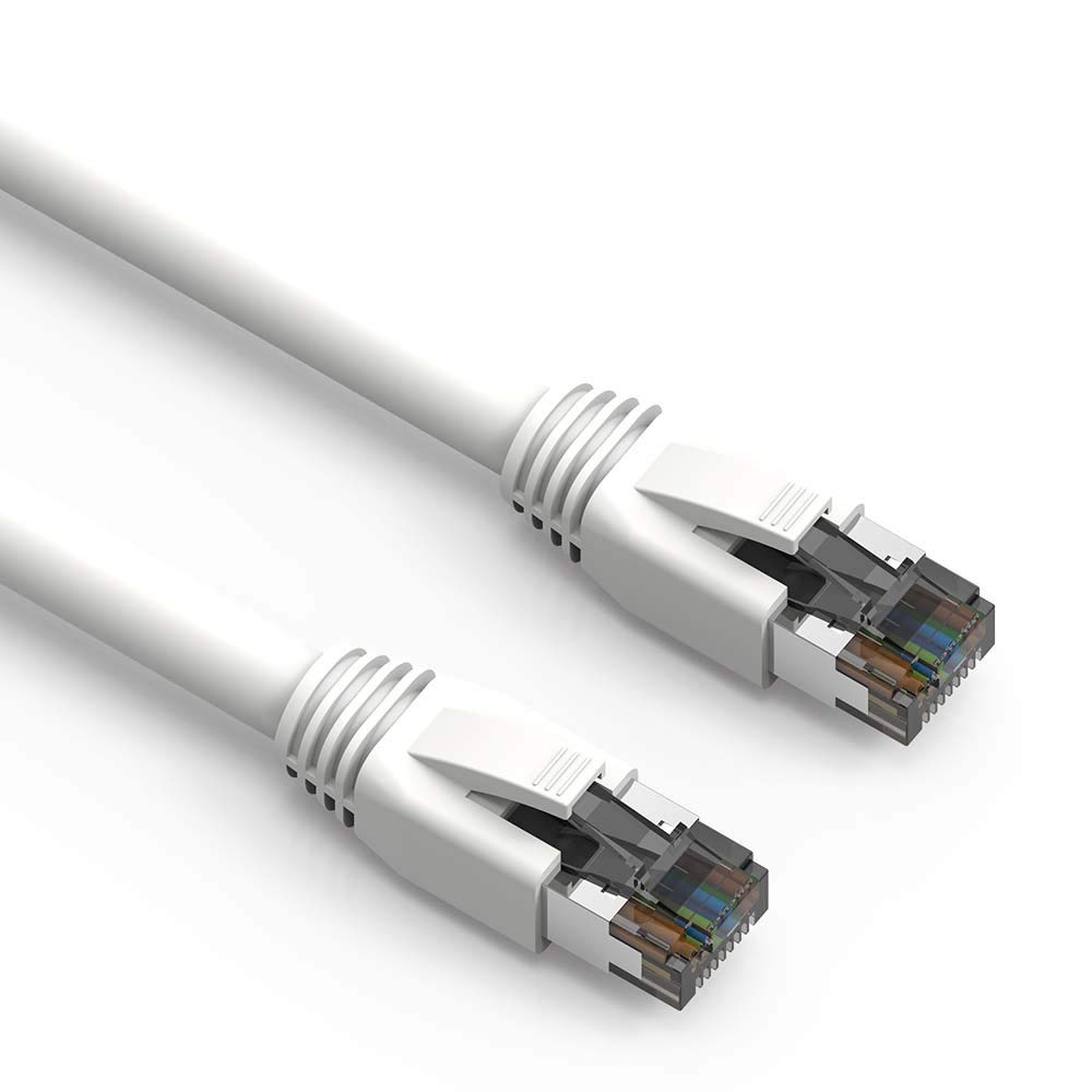 Nippon Labs Cat8 RJ45 1FT Ethernet Cable - 40Gbps, Weatherproof, Shielded for PS4, PS5, Xbox, Router & More