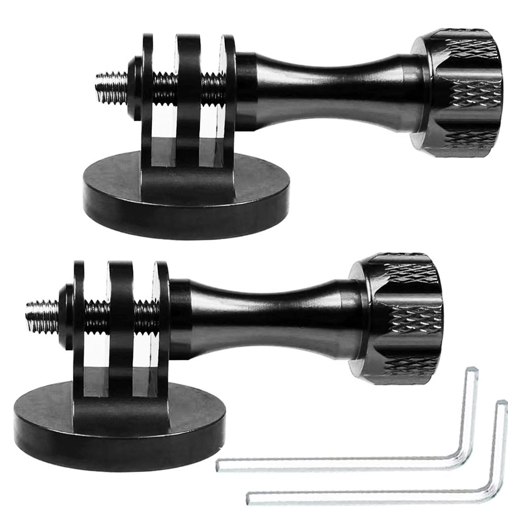 VIZEMO VIZEMO 2 Pack Aluminum Tripod Monopod Mount for GoPro Hero 11/10/9/8 & DJI OSMO - Durable Adapter with Thumbscrew