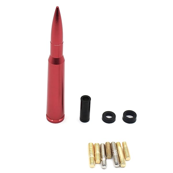 5.5 Inch Short Bullet Antenna Replacement for Ford Dodge GM Chevy Toyota GMC Truck Car Antenna Upgrade - Image 4