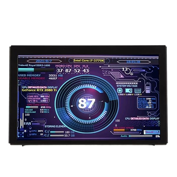 5in IPS Computer Temp Monitor USB Mini CPU Monitor Screen for AIDA64 PC RAM Sensor Panel Display for Raspberry Pi Linux Windows - Image 9