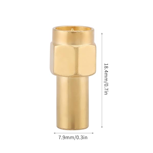 5pcs SMA Male Coaxial Terminators - 50 Ohm RF Load Connectors for Optimal Signal Termination - Image 4