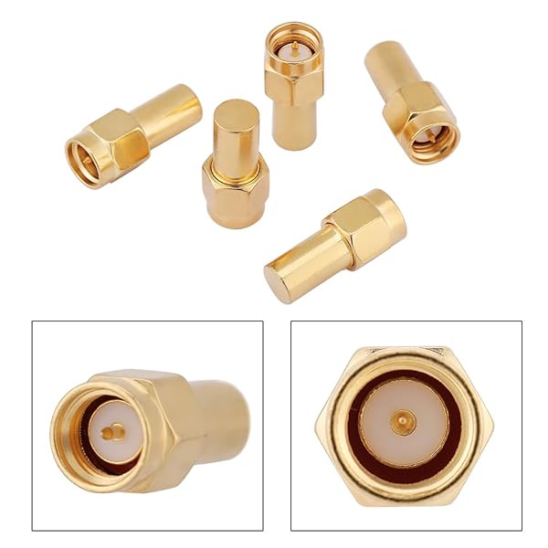 5pcs SMA Male Coaxial Terminators - 50 Ohm RF Load Connectors for Optimal Signal Termination - Image 10
