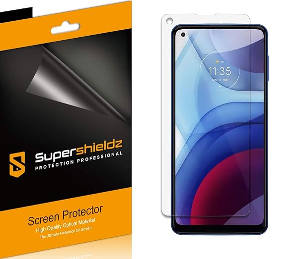 Supershieldz 6 Pack Screen Protector for Motorola Moto G Power 2021 High Definition Clear Shield Not Compatible with 2020 Version - Image 2