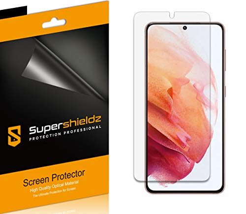 Supershieldz 6 Pack Screen Protector for Samsung Galaxy S21 5G Anti Glare Anti Fingerprint Matte Shield