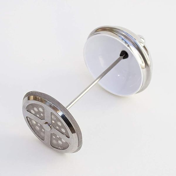 6 Packs Stainless Steel French Press Replacement Filters 4 Inch Mesh Screen for 1000 ml 34 oz 8 Cup Coffee Makers - Image 6