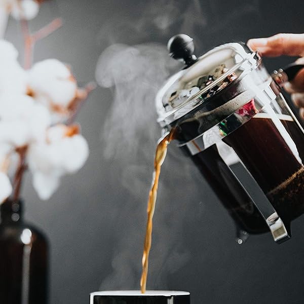 6 Packs Stainless Steel French Press Replacement Filters 4 Inch Mesh Screen for 1000 ml 34 oz 8 Cup Coffee Makers - Image 7