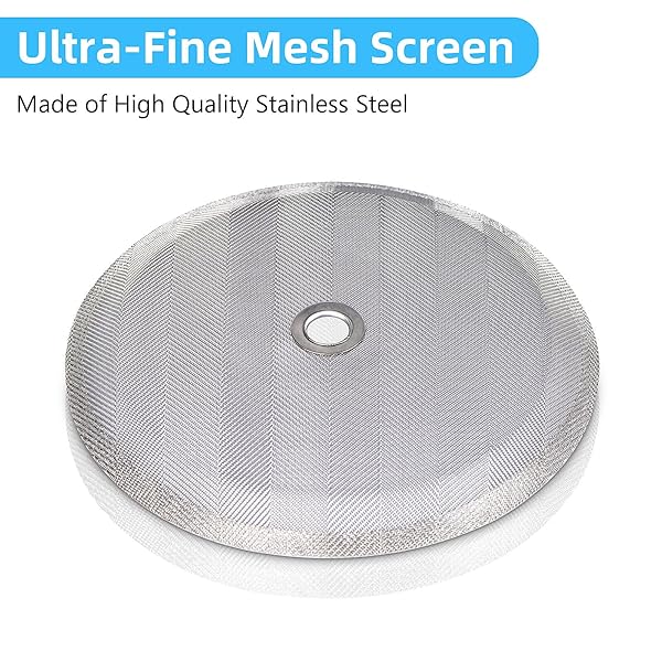 6 Pieces Attsky French Press Filter, 4 Inch Stainless Steel Mesh Screen and Replacement Parts for French Press Coffee Maker - Image 5