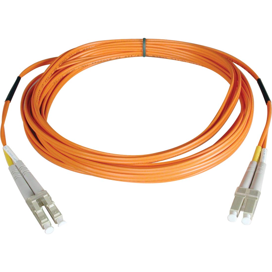 Tripp Lite N520-100M 50/125 Multimode Duplex Fiber Optic Patch Cable LC/LC - 100 Meters