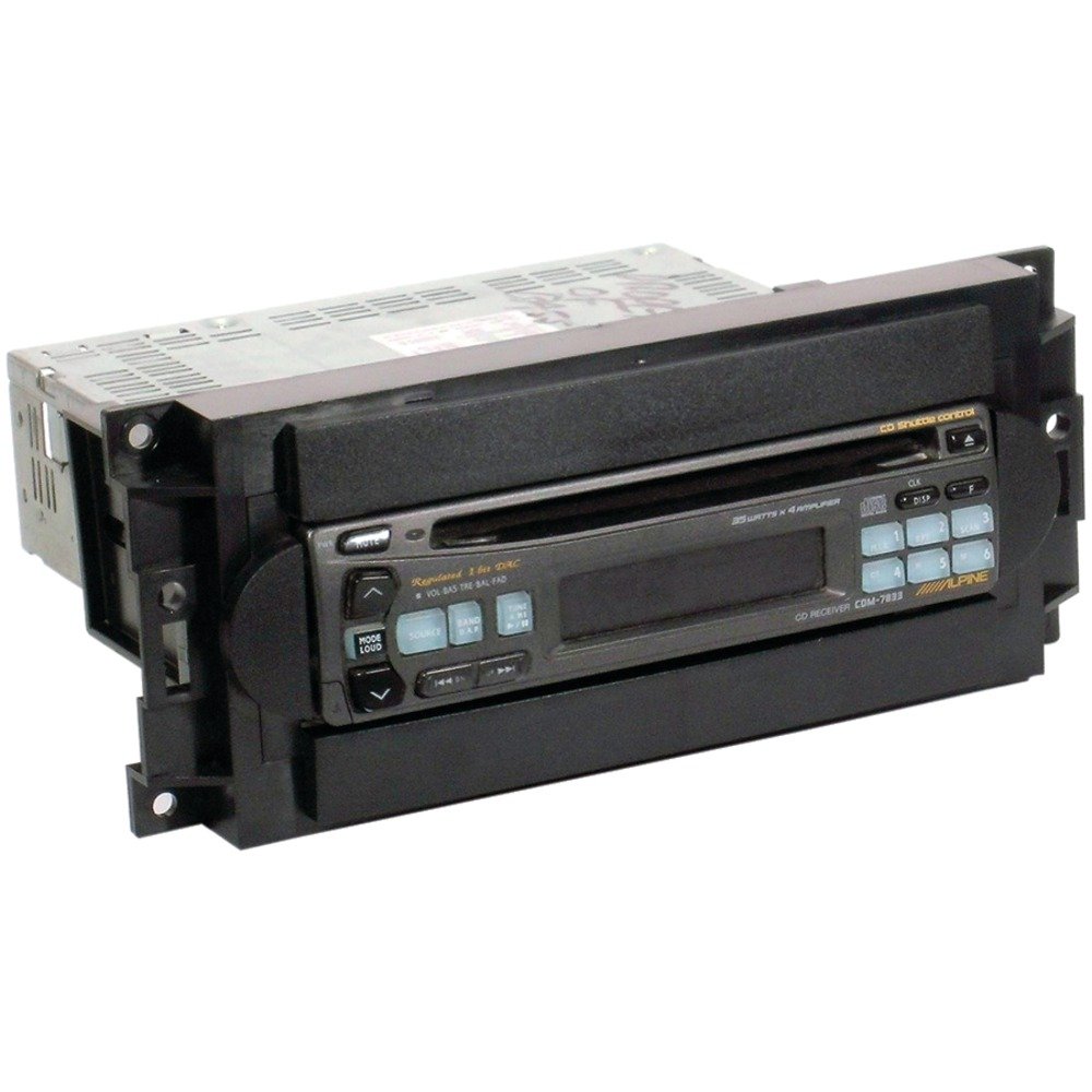 Scosche Scosche CR1286B ISO DIN Dash Kit for 2004-11 Chrysler, Dodge, Jeep, Plymouth - Black Compatibility