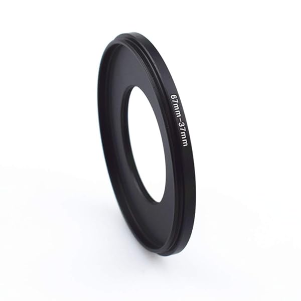 67mm to 37mm Step-Down Ring Filter Adapter for UV, ND, CPL - Compatible with All Brands