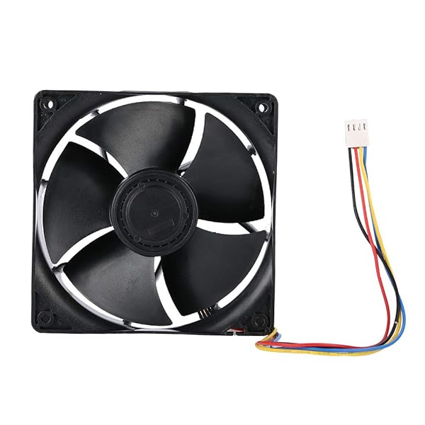 ASHATA 7000RPM Wind-Force 4 PIN Cooling Fan 250.3CFM Efficient Heat Dissipation for Antminer Mining Systems