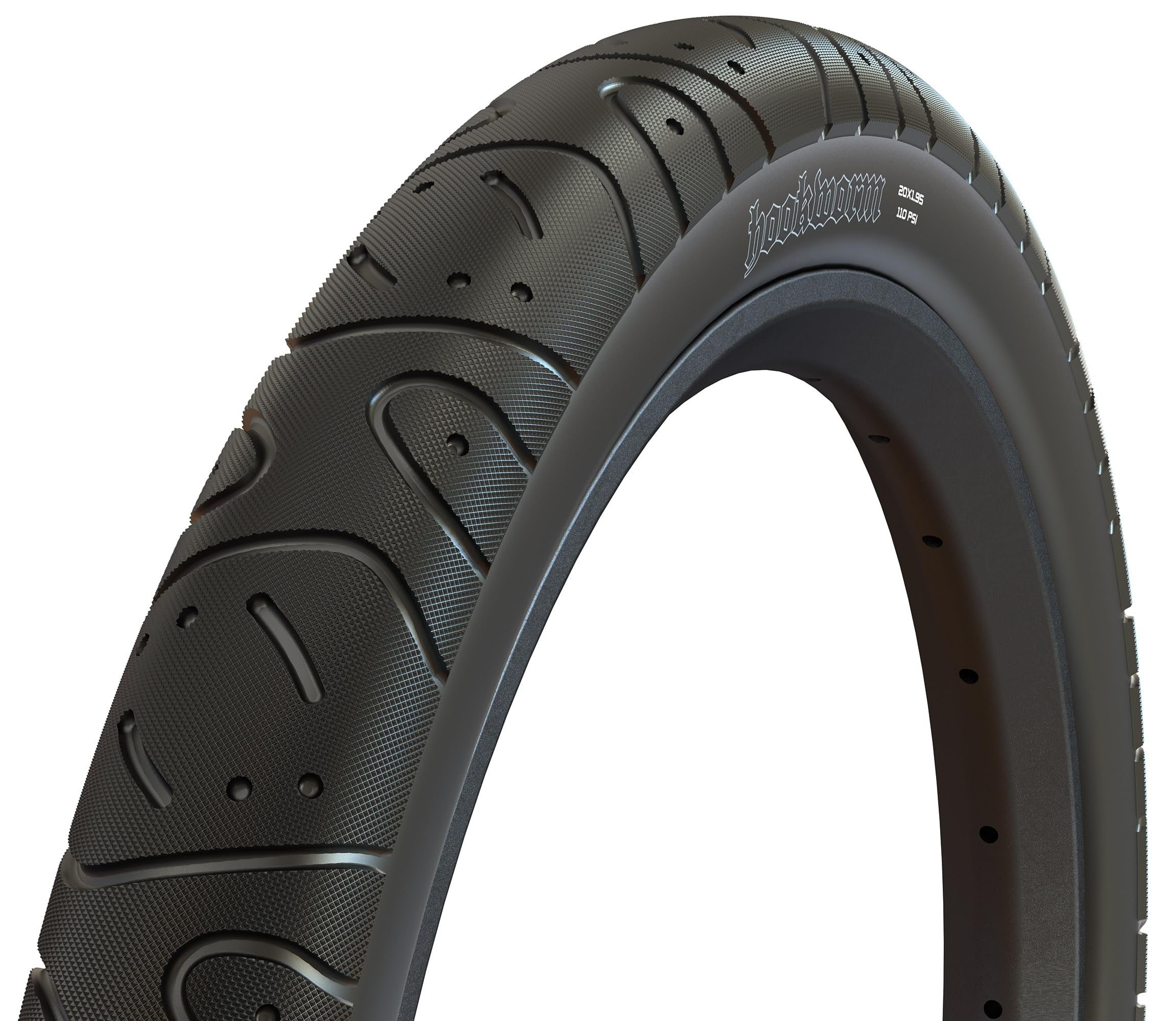Maxxis Hookworm Tire 26 x 2.5 - Durable Single Ply Black Steel for Ultimate Performance