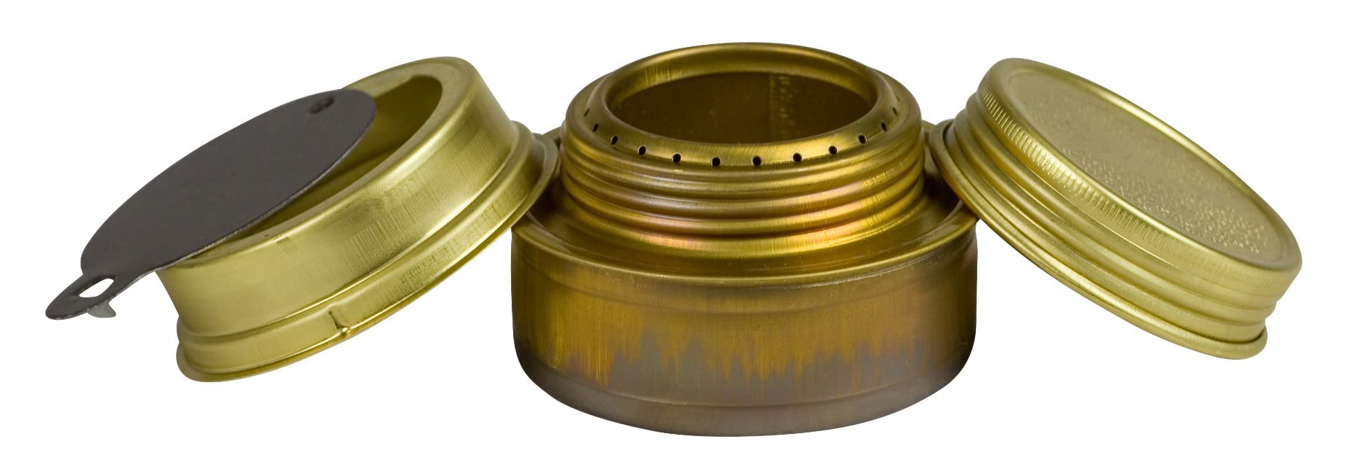TRANGIA Spirit Burner: Versatile Alcohol Stove with Screwcap - Easy to Use for Outdoor Cooking